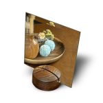 آینه مربع - چوب