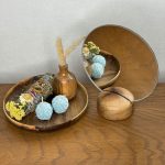 آینه گرد - چوب - Image 2