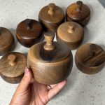 قندان 10سانت رویا گردو - Image 2