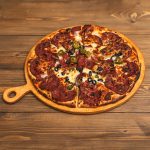 تخته پیتزا گرد با دسته - Image 2