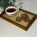 سینی حصیری دسته دار - Image 2