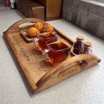 سینی نیم گرد پلای وود - Image 5