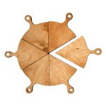 تخته سرو مثلثی 6 تیکه