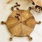 تخته سرو مثلثی 6 تیکه - Image 2